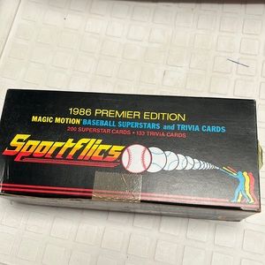 COPY - 1986 premier edition magic motion baseball superstars sportsflics